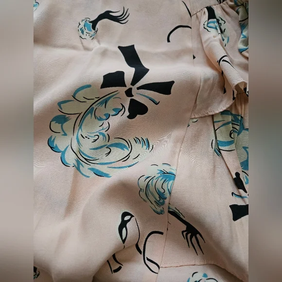 Rare Trashy Diva Slap and Tickle Pink Rayon Dress - Picture 11 of 13